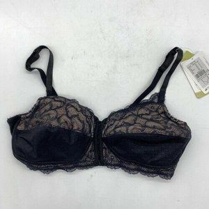 Women's Ellen Wire Free Lace Front Close Bra 34C